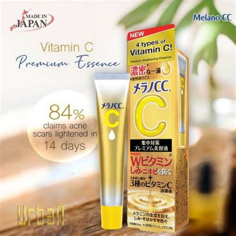 Jual Rohto Melano Cc Vitamin C Brightening Premium Essence Ml