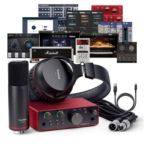 Focusrite Scarlett Solo Studio 4th Gen Zestaw Do Nagrywania Darmowy