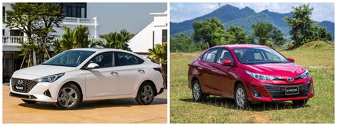 So S Nh Hyundai Accent Vs Toyota Vios Car Passion C Ng Ng