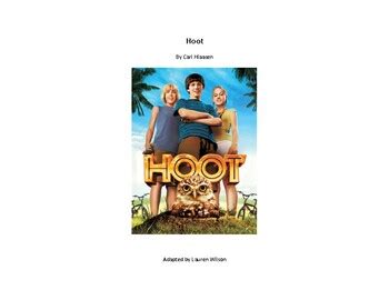 Adapted Hoot Novel - Special Education FREEBIE by Learning Exceptionally