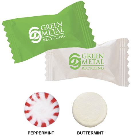 Individually Wrapped Mints - Show Your Logo