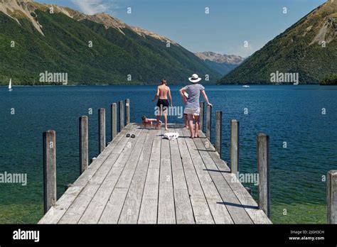 Nelson Lakes National Park Aotearoa New Zealand January