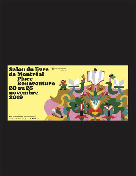 Lidentité Visuelle Du Salon Du Livre De Montréal 2019 Dévoilée