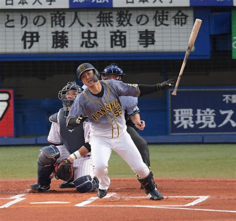 阪神 初回の先制機を逃す 1番陽川が安打も近本がけん制死 阪神タイガース デイリースポーツ Online