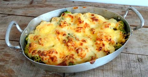 My Culinary Curriculum Gratin De Chou Fleur Et De Chou Romanesco La