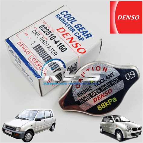 DENSO COOL GEAR RADIATOR CAP PROTON SAGA WIRA WAJA PERDANA BLM EXORA