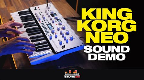 Sound Check KingKORG NEO Synthesizer No Talking YouTube