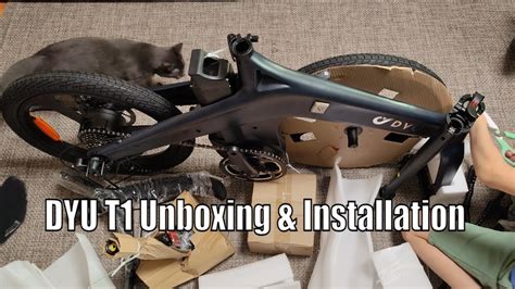 DYU T1 Smart Torque Sensor EBike Unboxing Initial Setup YouTube