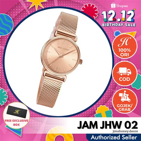 Jual JIMS HONEY JHW 02 Jam Tangan Analog Magnet Wanita Cewek Jimshoney