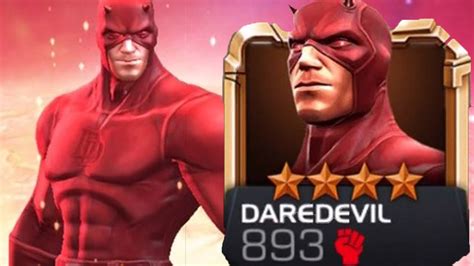 Marvel Contest Of Champions 4 Star Daredevil Rank 2 Youtube