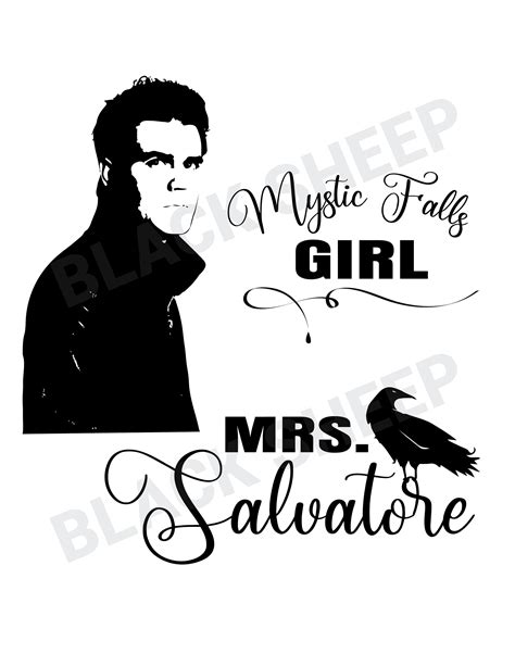 Vampire Diaries Svg Stefan Salvatore Vampire Cricut Svg Etsy UK