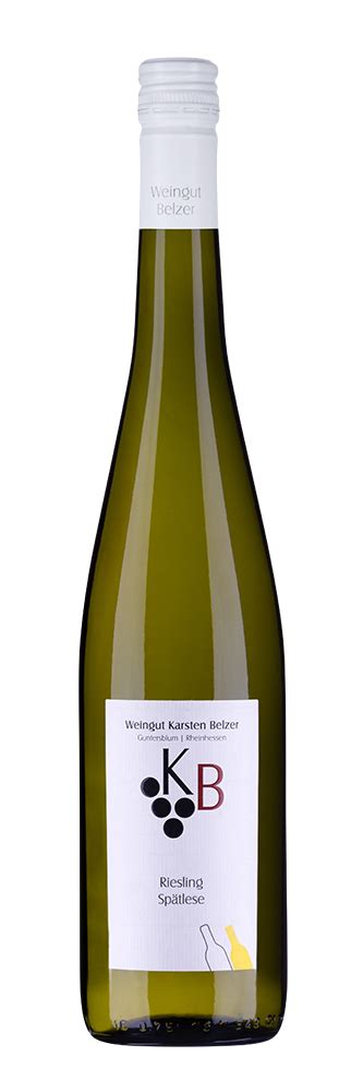 Shop Weingut Karsten Belzer Guntersblumer Riesling Sp Tlese