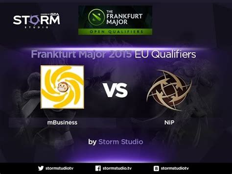 Monkey Business Vs Nip Frankfurt Major Qualifiers Game Youtube