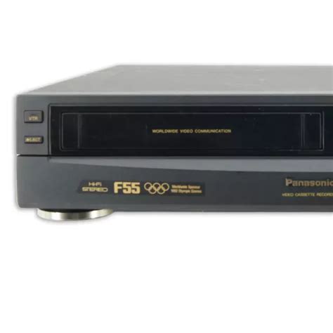 PANASONIC NV F55 VIDEORECORDER 6 Kopf VHS VCR Kassettenrekorder