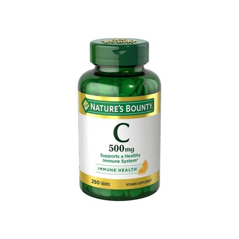 Natures Bounty Vitamin C 500 Mg 250 Tablets Valpacks