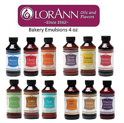 LorAnn Emulsion 4 oz Bakery Emulsions Choose from 23 Flavors, Cookies ...