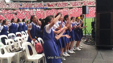 chij singapore  anniversary  family  national stadium
