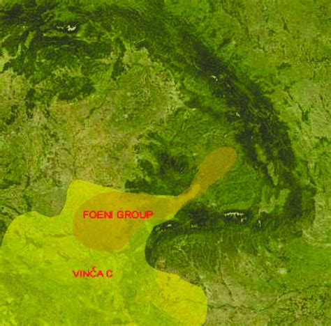 Map With The Distribution Of Vinča C And Foeni Cultural Areas