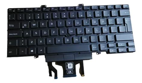 Teclado Iluminado Dell Latitude 5400 5401 5410 5411 Mnfj6 Envío gratis