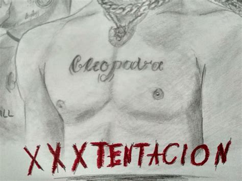 Xxxtentacion pencil drawing A3 | Etsy