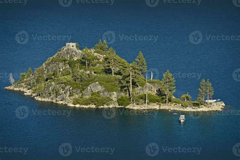 Lake Tahoe Fannette Island 24614053 Stock Photo at Vecteezy