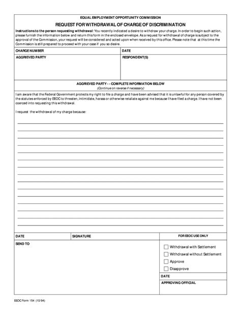 Fillable Eeoc Complaint Form Printable Forms Free Online