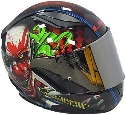 Full Face Motorbike Helmet Motorcycle Adult Rider Biker Sports Crash