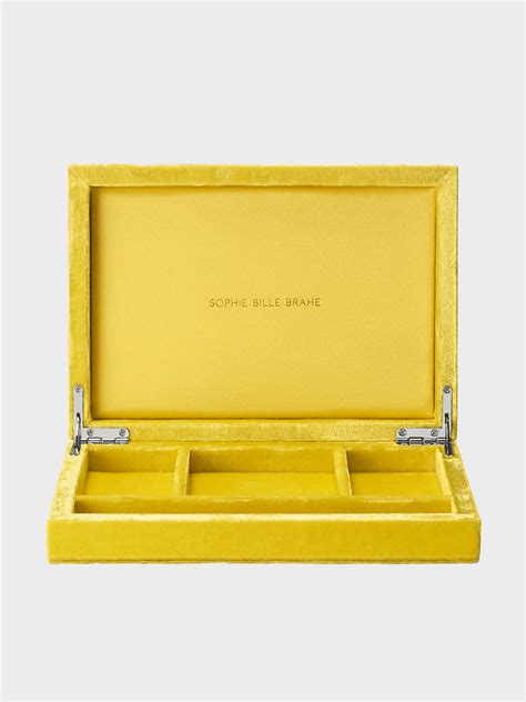 Sophie Bille Brahe - Trésor Jewelry Box in Limone – stoy