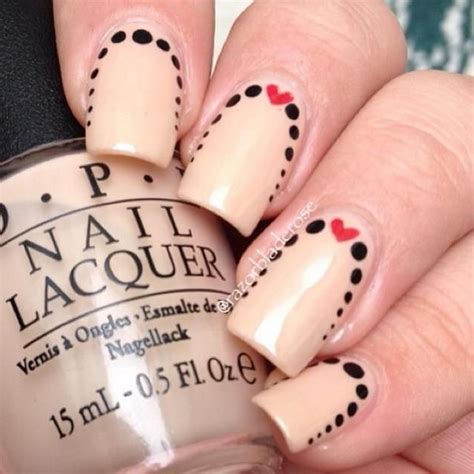 Cute Polka Dot Nail Designs Hative