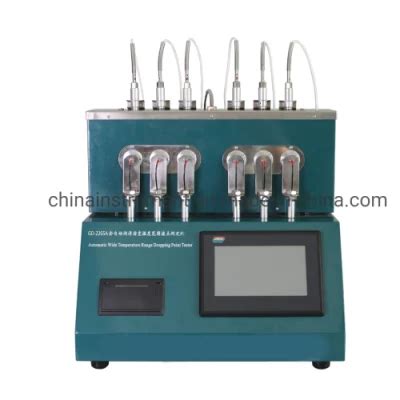 Astm D Automatic Dropping Point Tester For Lubricants Grease