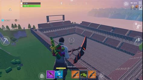 Building A Football Stadium On Fortnite Creative Youtube