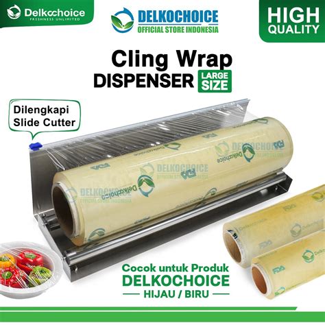 Jual Cling Wrap Dispenser Alat Pemotong Plastik Wrapping Big Shopee