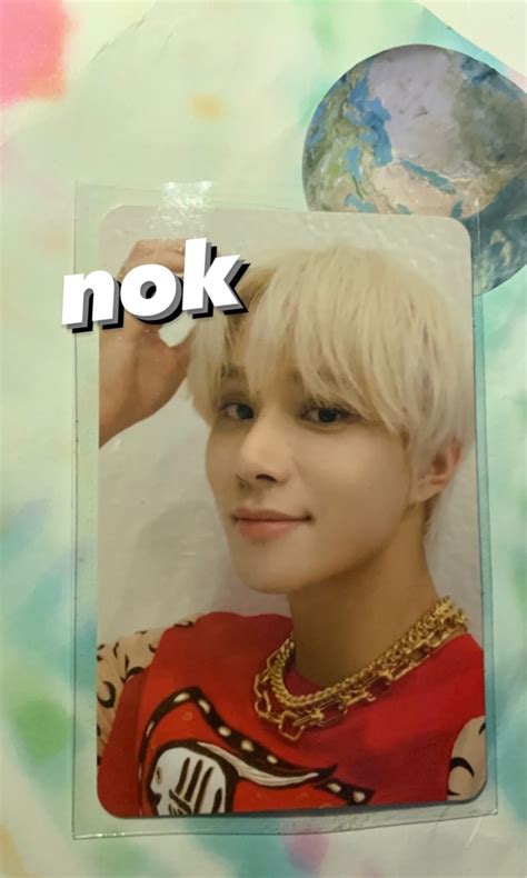 WTS PC Jungwoo Sticker Jewel Ar Pc Ver K Wave Di Carousell