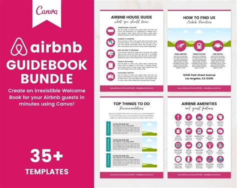 Printable Airbnb Welcome Book Template Free - Fillable Form 2023