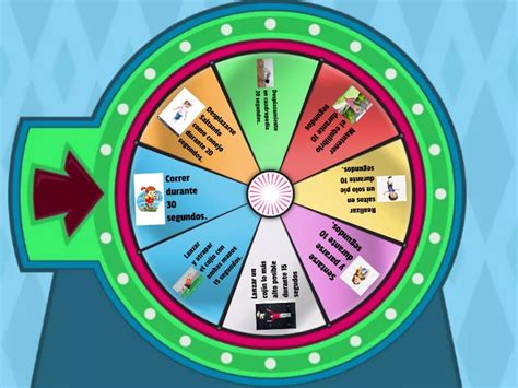 Ruleta De Habilidades Motrices Spin The Wheel