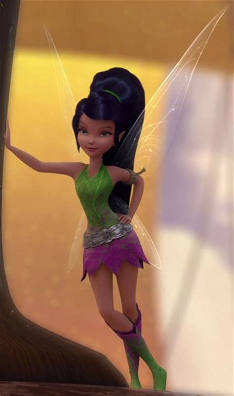 Vidia Disney Fairies Wiki Tinker Bell Rosetta Silberhauch Klara