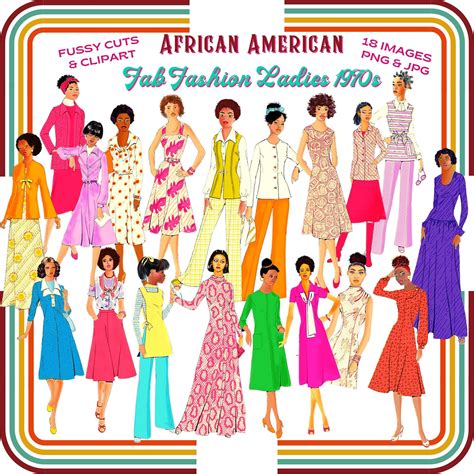 70s Style Clothing African American