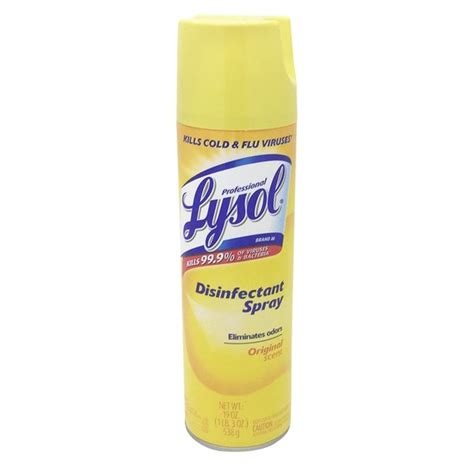 Lysol Disinfectant Spray, Original Scent (19 oz) - Instacart