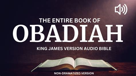 AudioBibleChannel OBADIAH KJV Non Dramatized Version YouTube