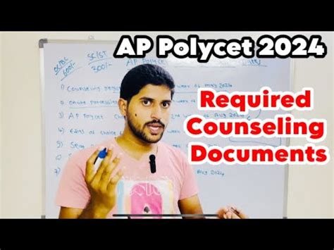 AP Polycet 2024 Required Documents For Counselling Polycet 2024 Full