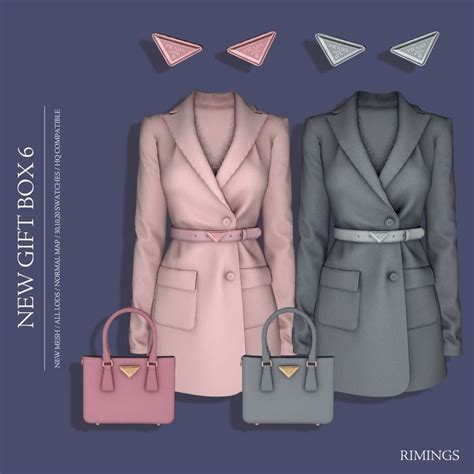 RIMINGS NEW GIFT BOX 6 RIMINGS Sims 4 Mods Clothes Sims 4 Sims