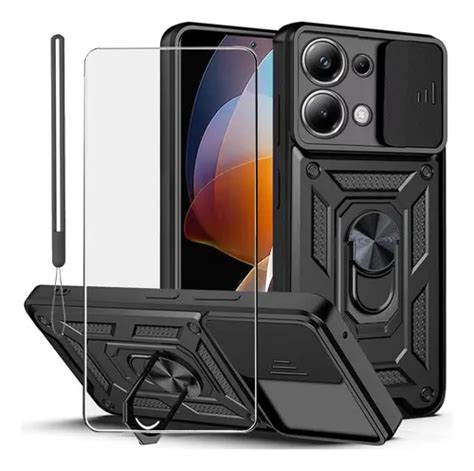 Rudo Uso Case Funda Para Redmi Note G Carcasa Mica Meses Sin