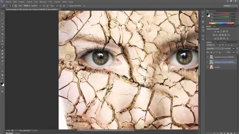 Efeito Rosto Rachado No Photoshop Cs6 YouTube