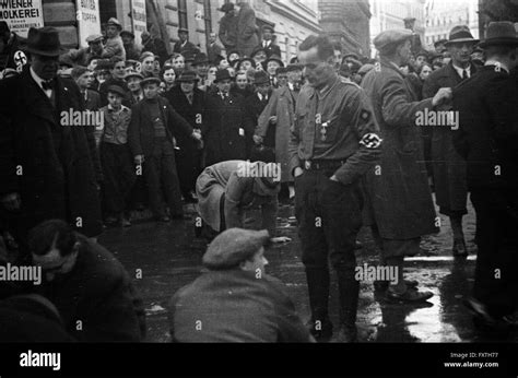 Antisemitische Ausschreitungen Wien 1938 Photo Stock Alamy