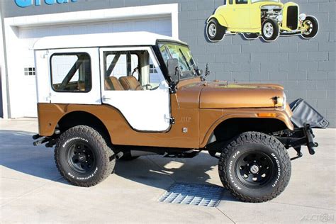 1971 Amc Cj 5 Dauntless V6 All Original 4wd And Factory Hardtop Classic Jeep Cj 1971 For Sale