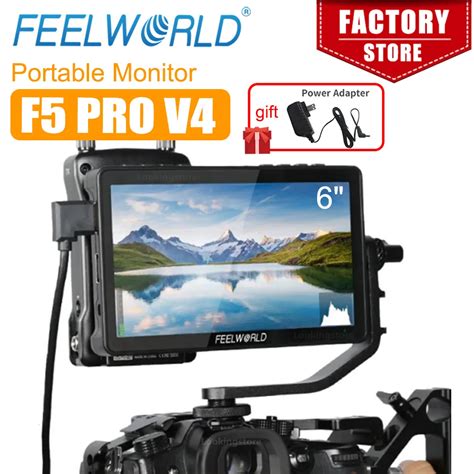 Feelworld Monitor De Campo F Pro V De Pulgadas Para C Mara Dslr