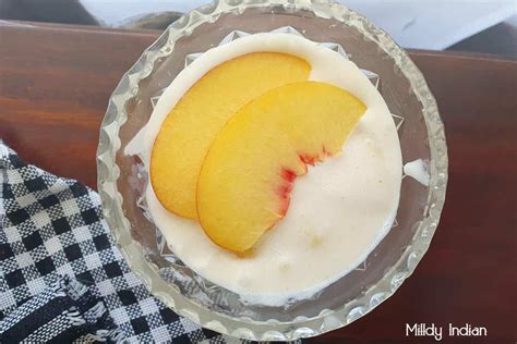 Elevated Peaches and cream – Mildly Indian