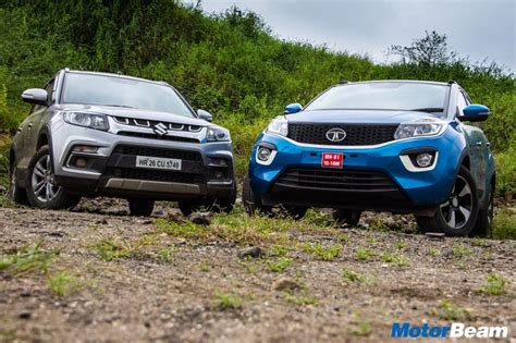 Tata Nexon Vs Maruti Vitara Brezza Comparison Review Motorbeam