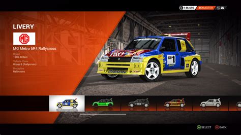 MG Metro 6R4 RallyX | Colin McRae Rally and DiRT Wiki | FANDOM powered ...