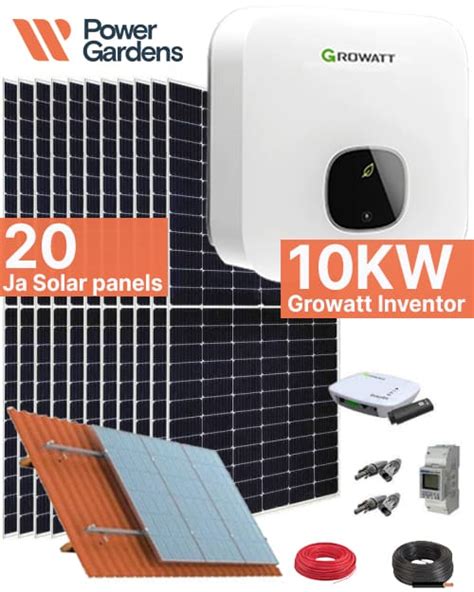 Solar Panel Kit 20 Ja Solar Growatt 10kw Grid Tie Three Phase Price 6 195 00